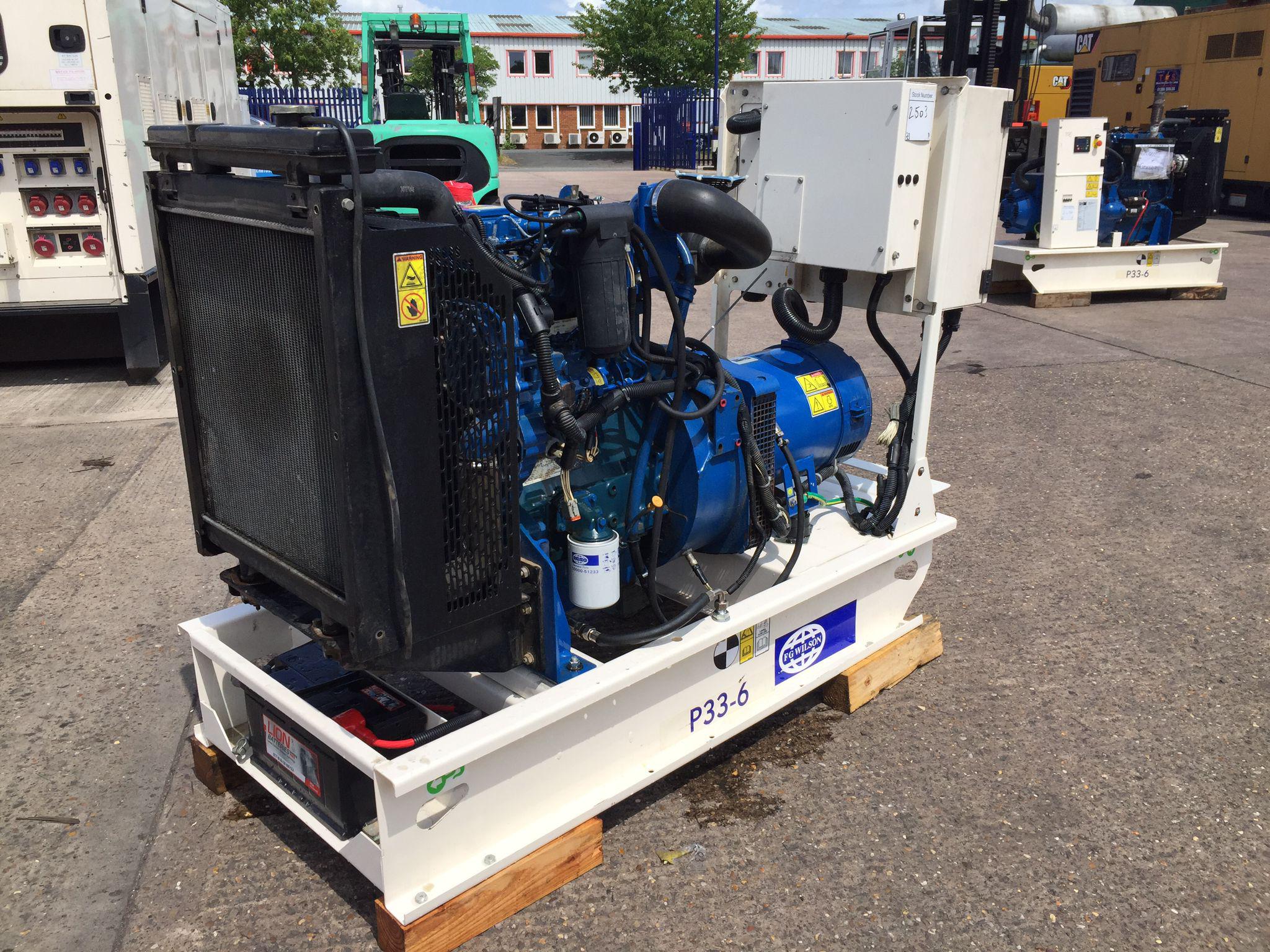 30KVA FG Wilson Perkins used generator