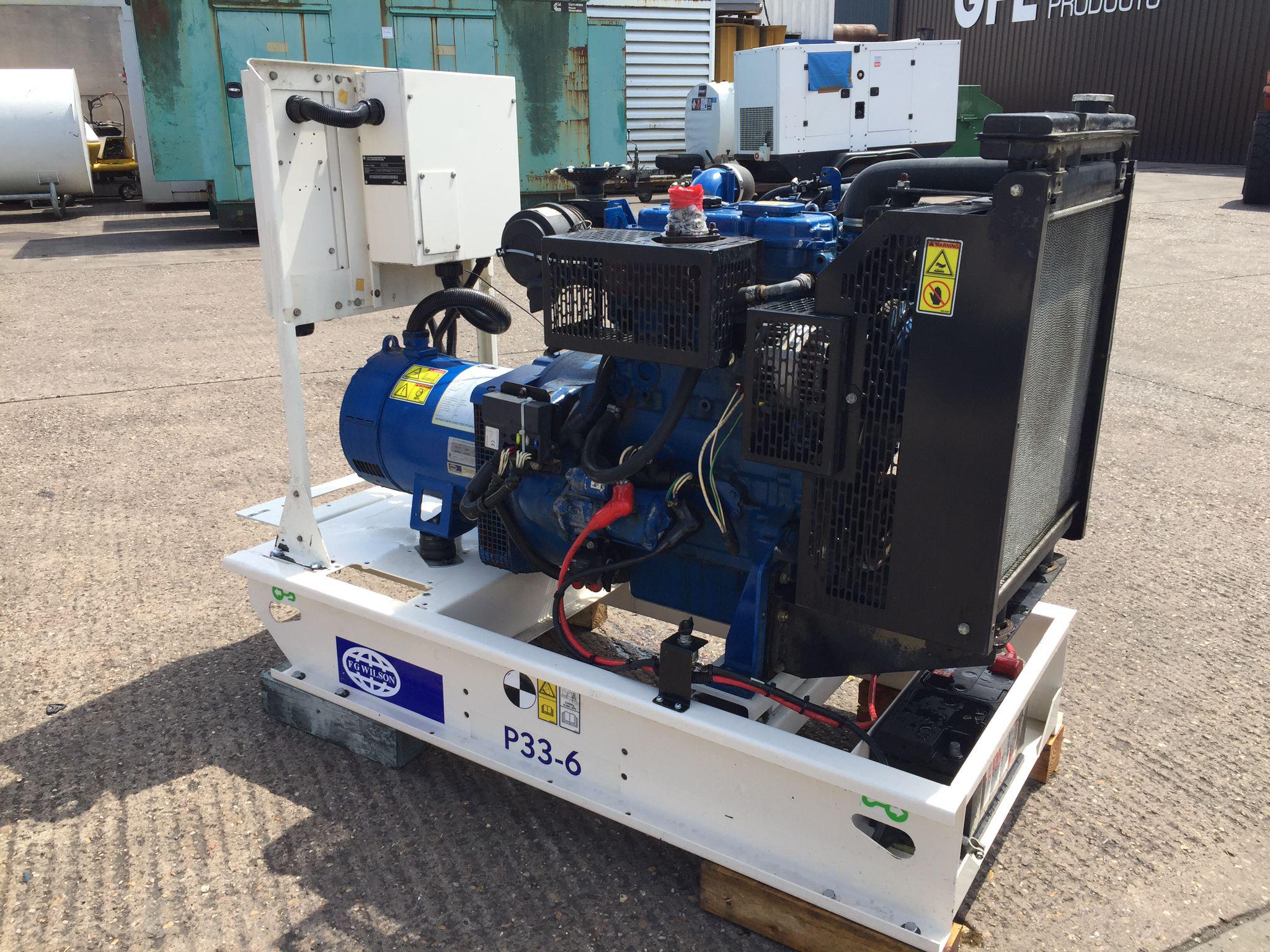 30KVA FG Wilson Perkins used generator