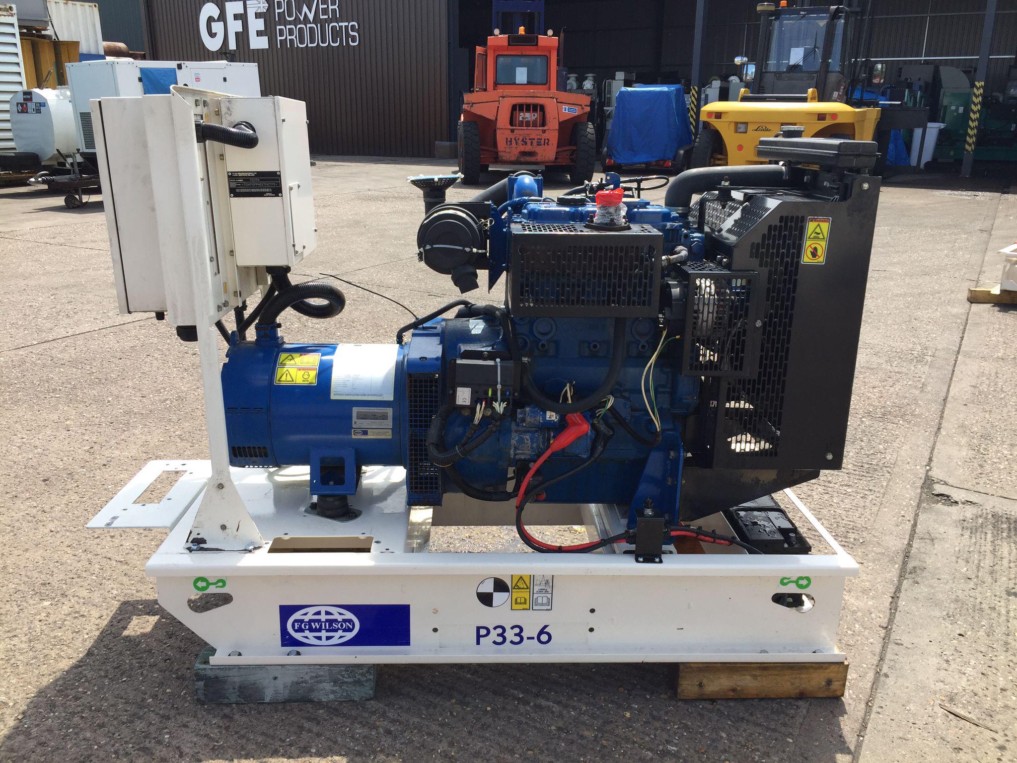 30KVA FG Wilson Perkins used generator