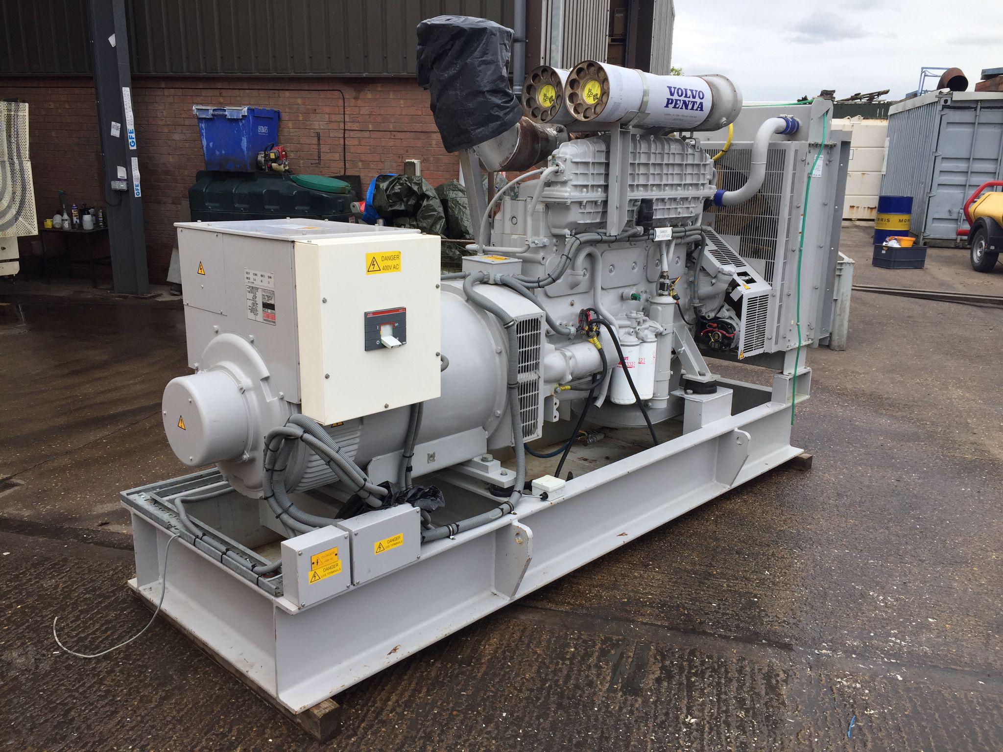 250KVA Broadcrown Volvo used generator