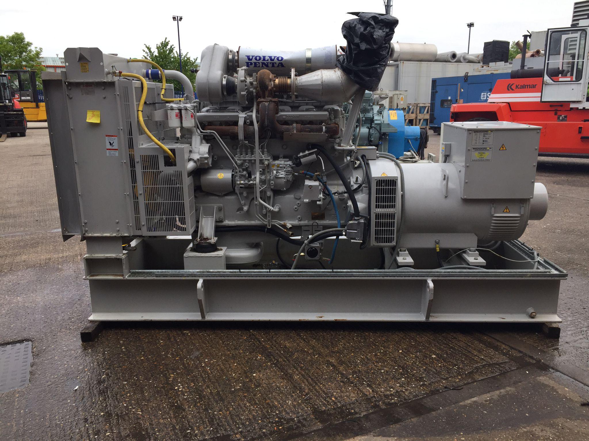 250KVA Broadcrown Volvo used generator