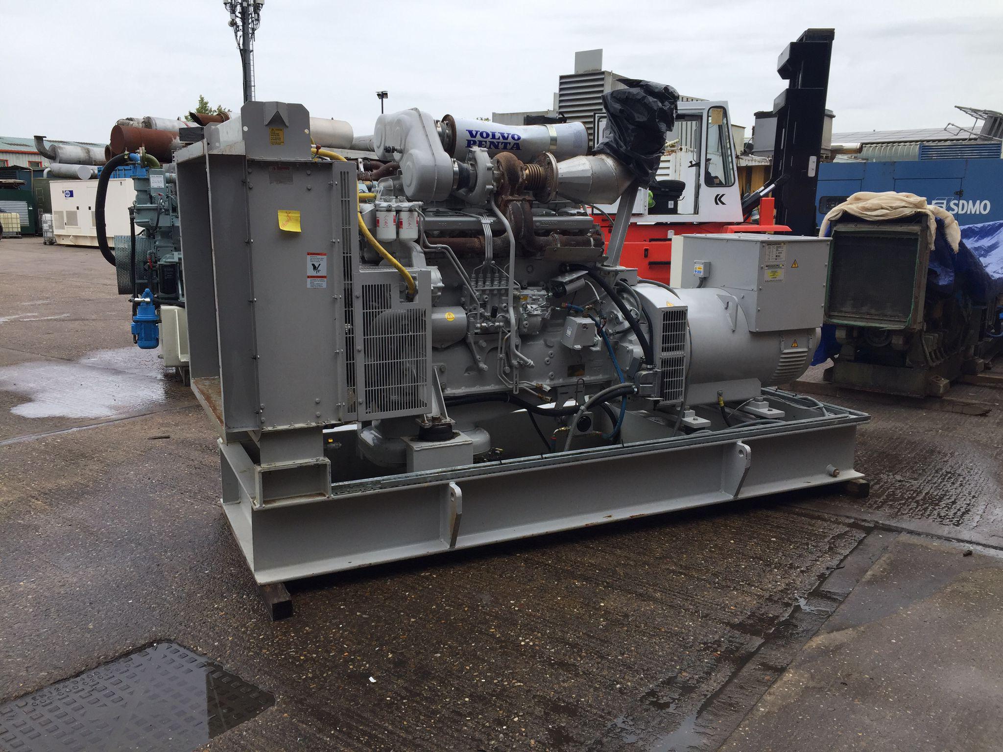 250KVA Broadcrown Volvo used generator