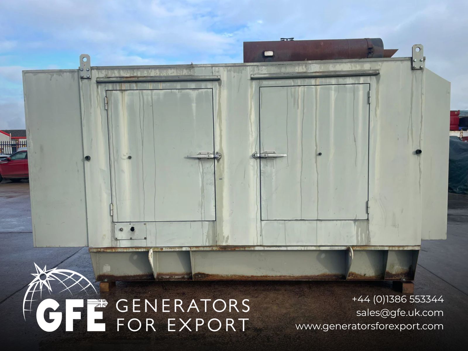 250kVA Willmott Brothers Perkins 2006-TG1A Canopied Used Generator