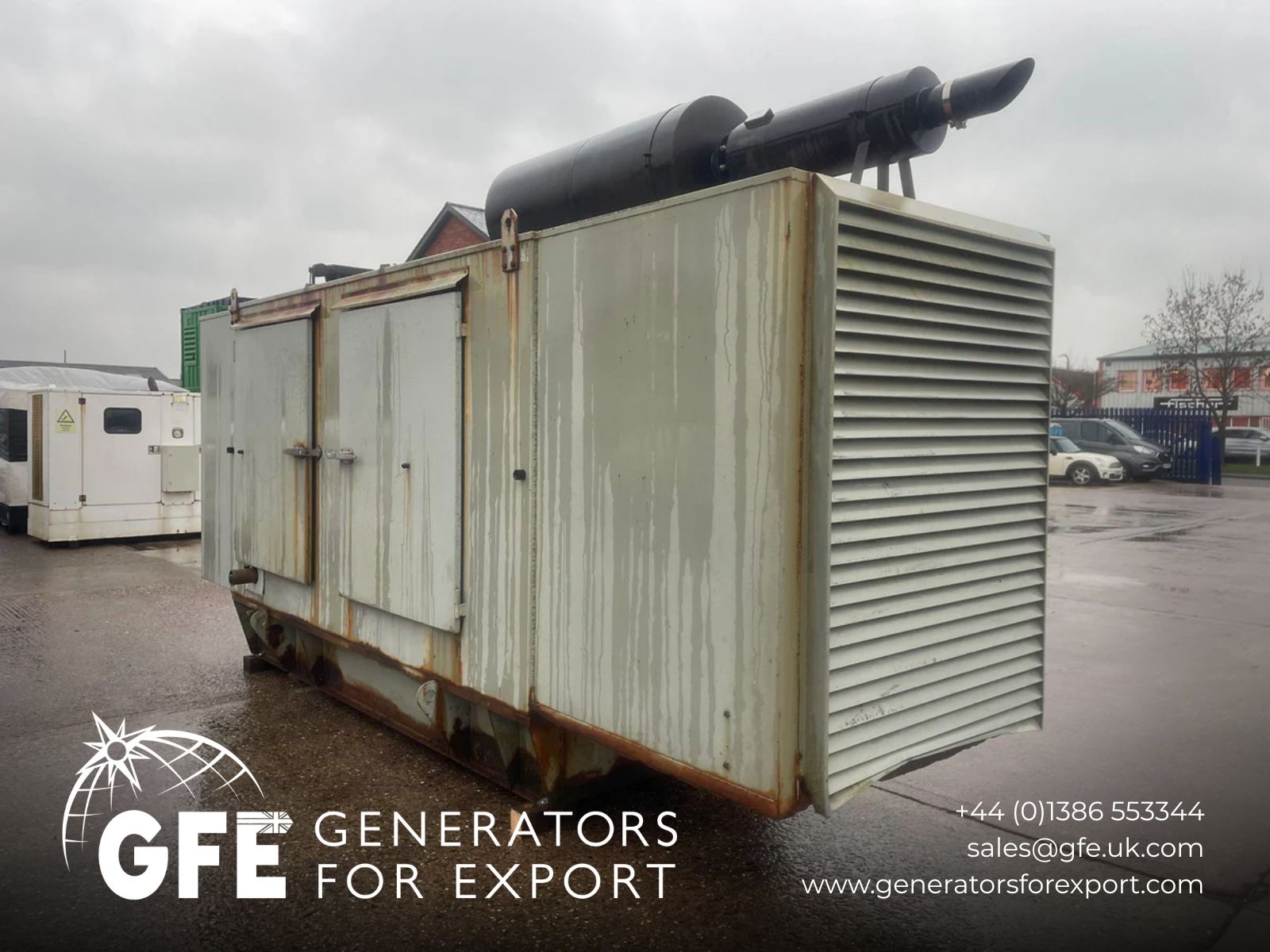 250kVA Willmott Brothers Perkins 2006-TG1A Canopied Used Generator