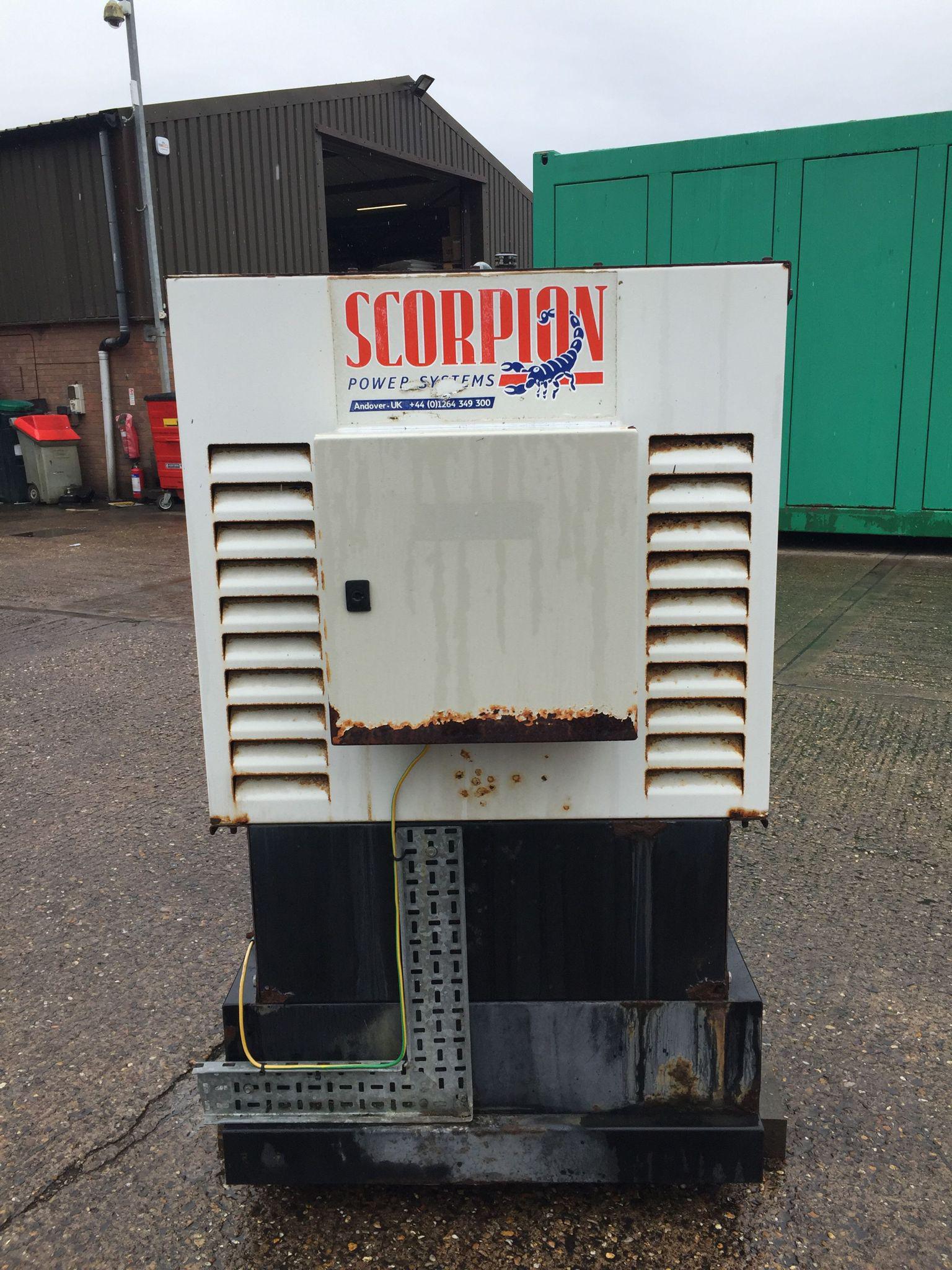 50KVA Scorpion Perkins used generator