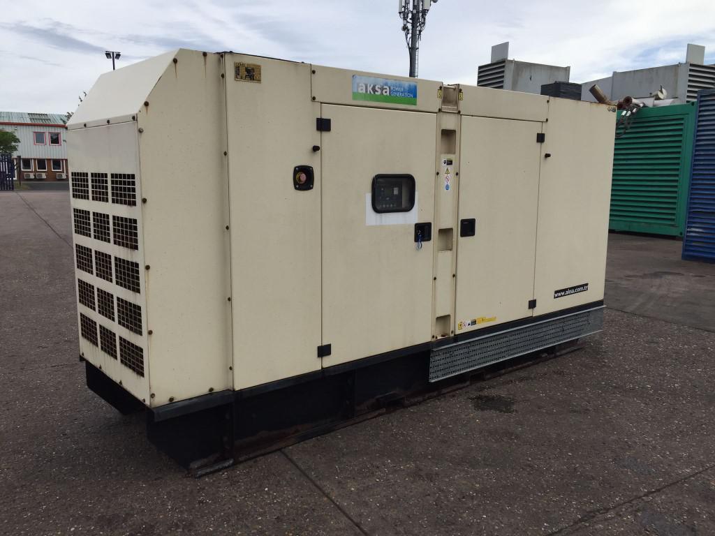 250KVA Aksa John Deere used generator