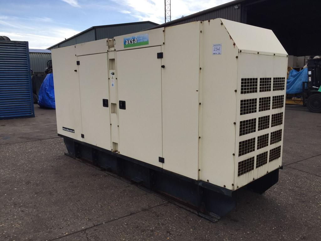 250KVA Aksa John Deere used generator