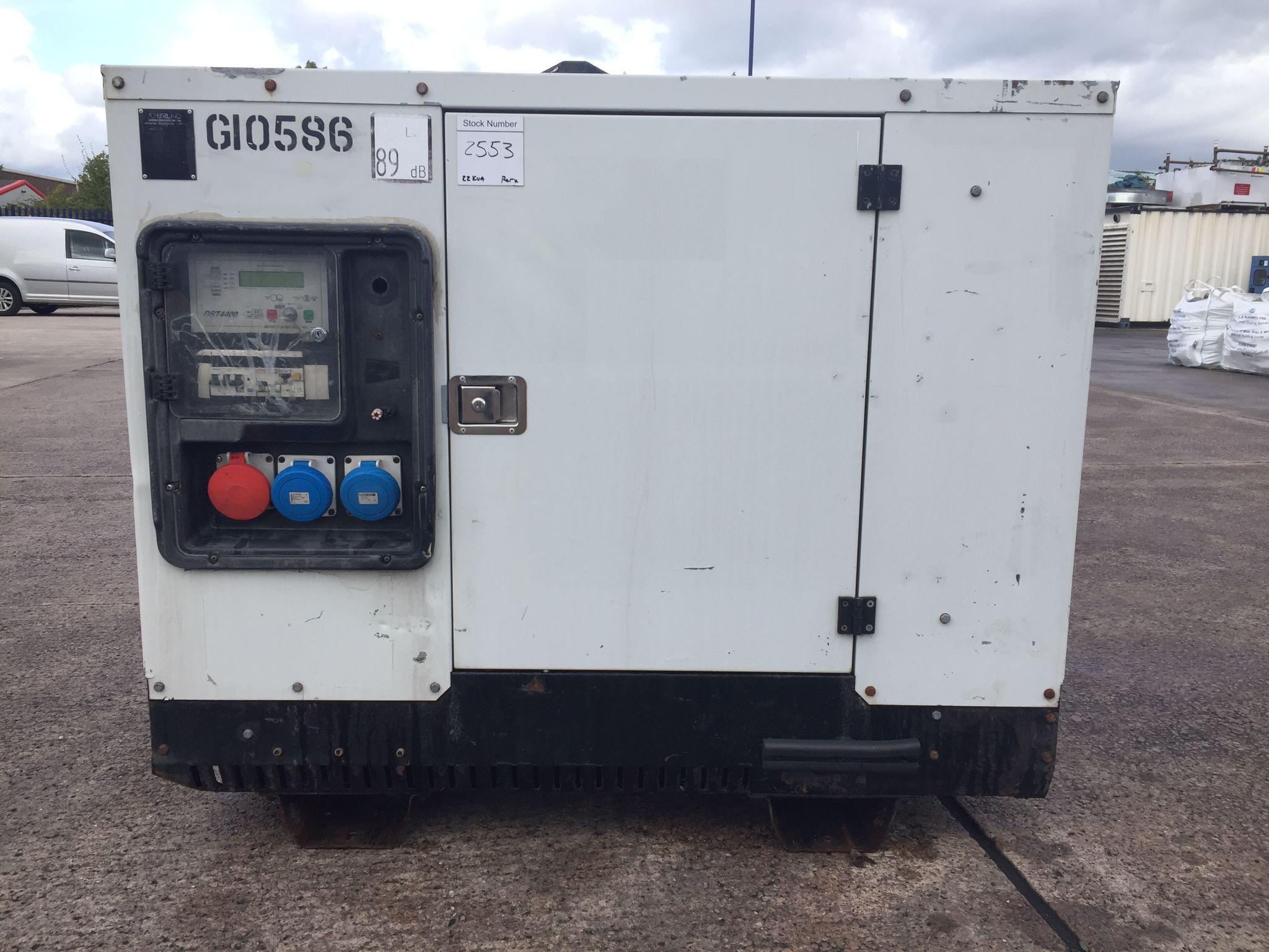 20KVA Bruno Perkins used generator