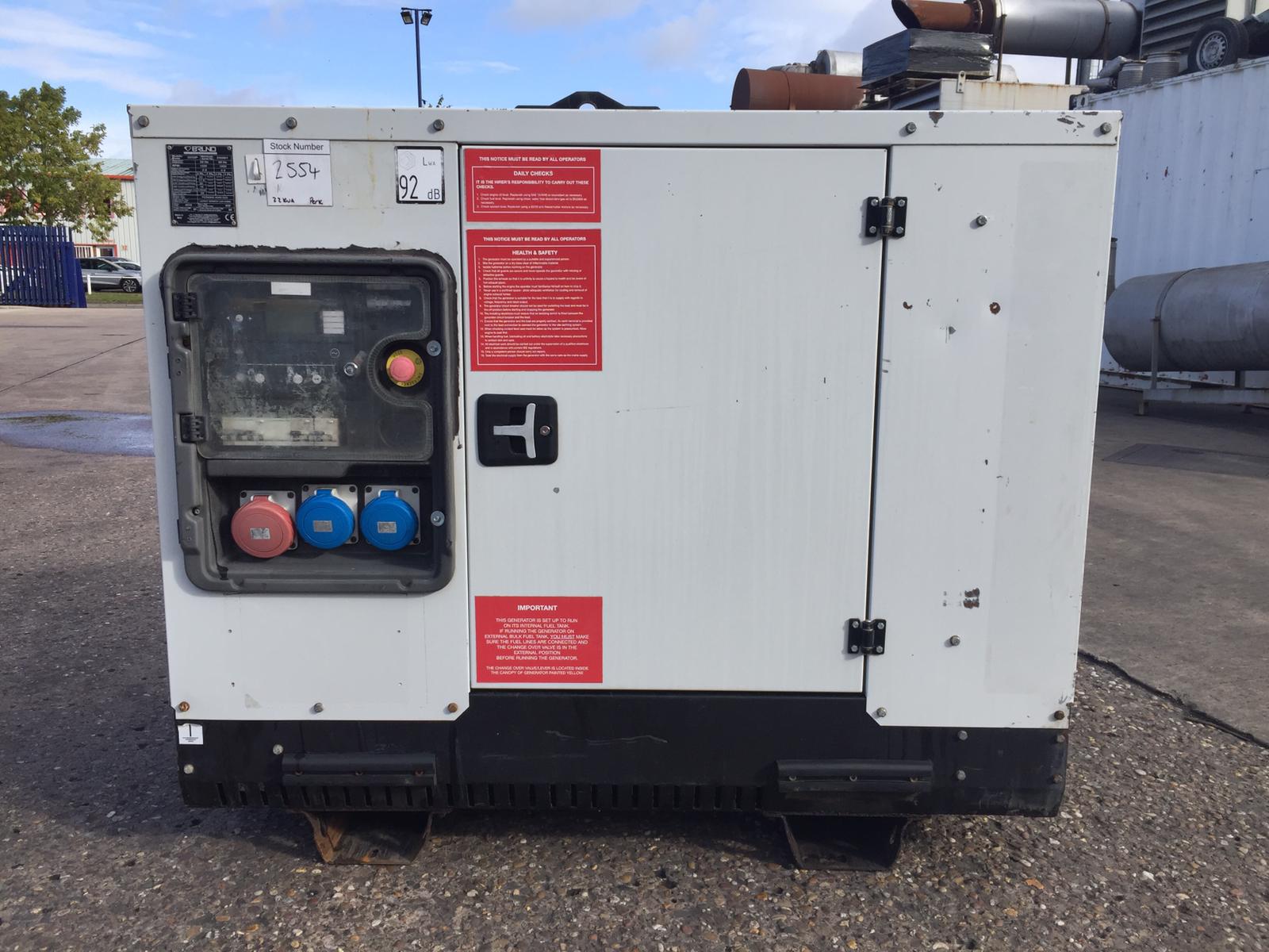 20KVA Bruno Perkins used generator