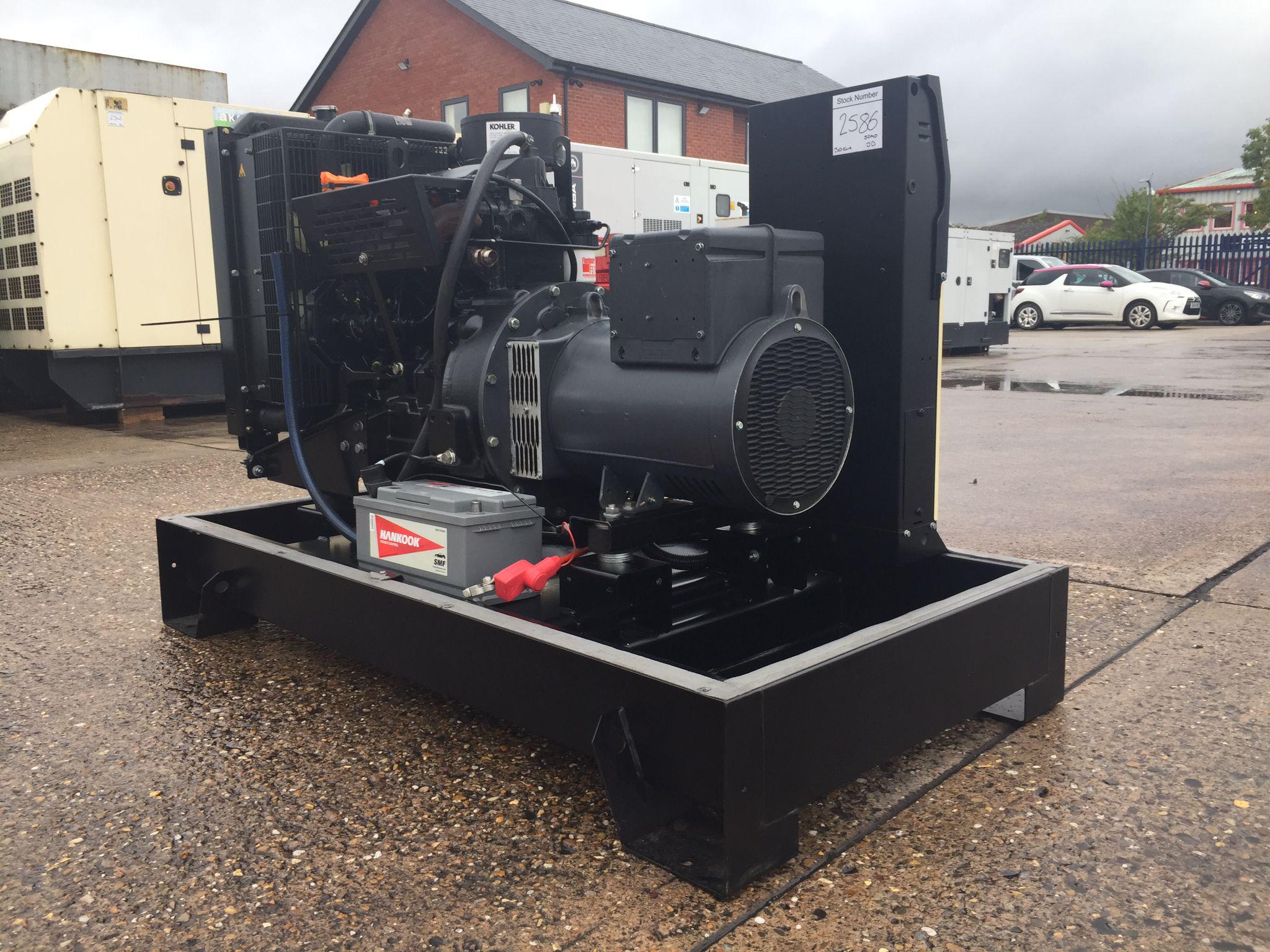 33kVA SDMO John Deere used generator