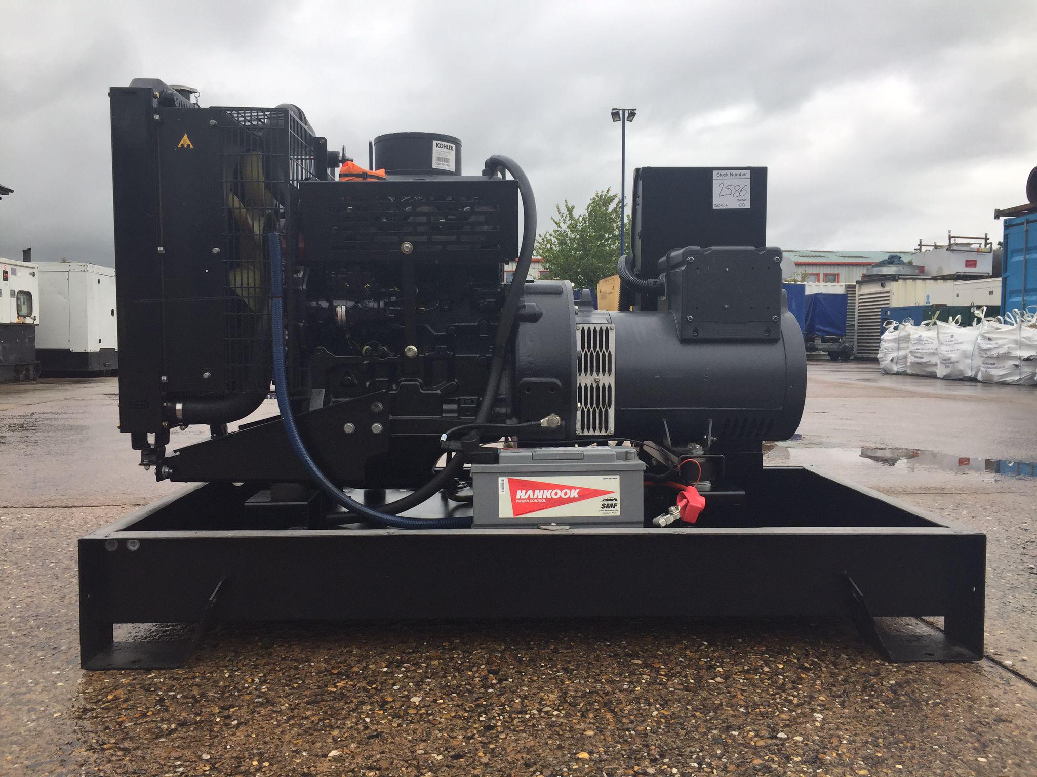 33kVA SDMO John Deere used generator