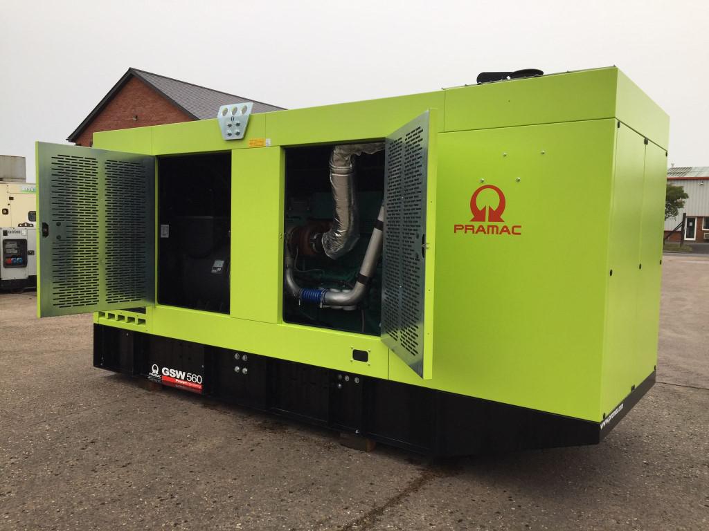560KVA Pramac Volvo used generator