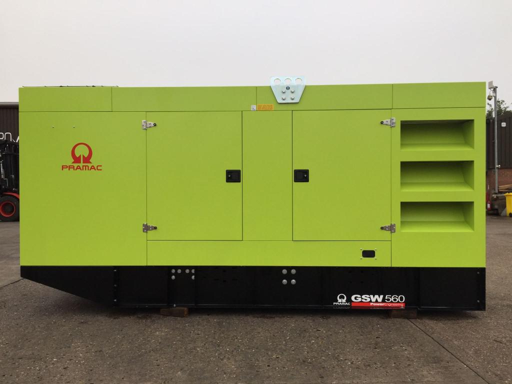 560KVA Pramac Volvo used generator