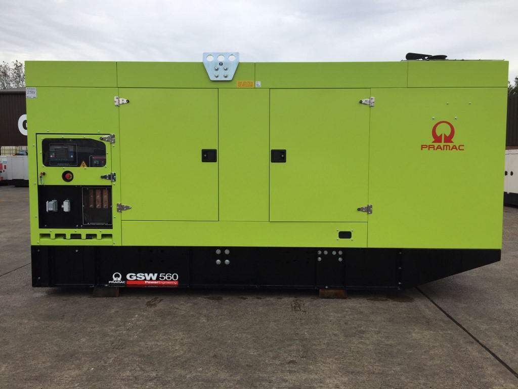560KVA Pramac Volvo used generator