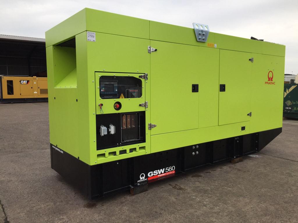 560KVA Pramac Volvo used generator