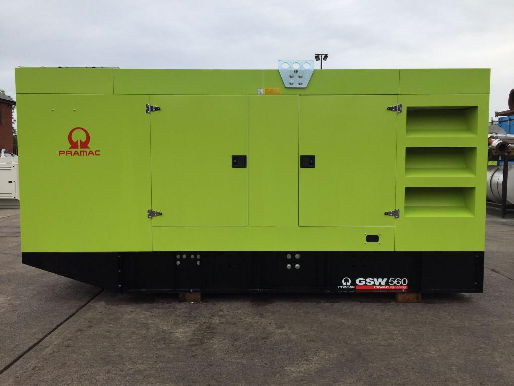 560KVA Pramac Volvo used generator