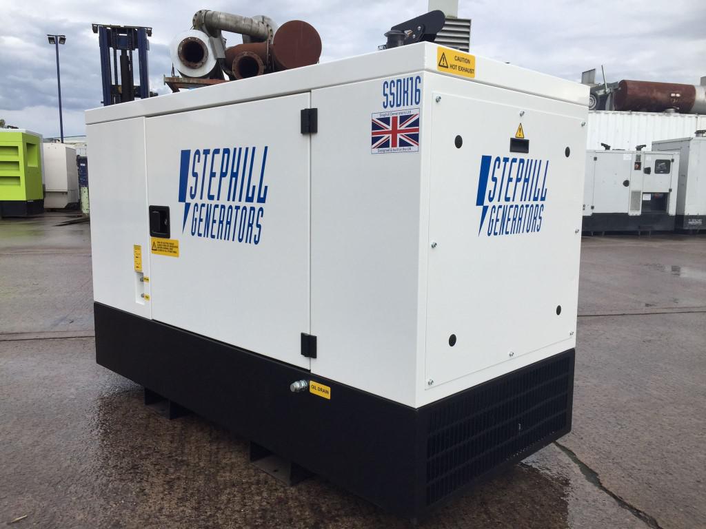 16KVA Stephill Generators Kubota used generator