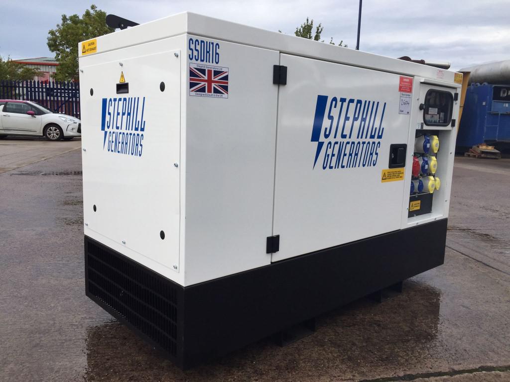 16KVA Stephill Generators Kubota used generator