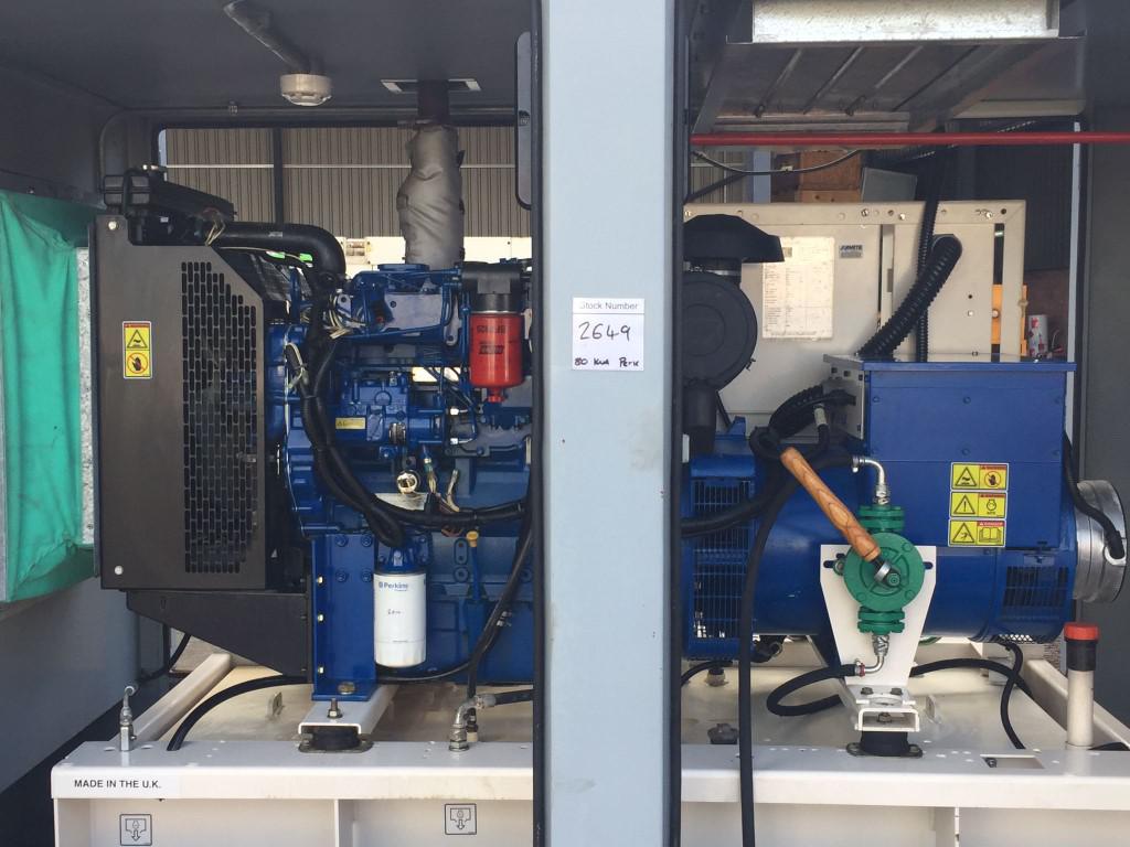 80KVA FG Wilson Perkins used generator