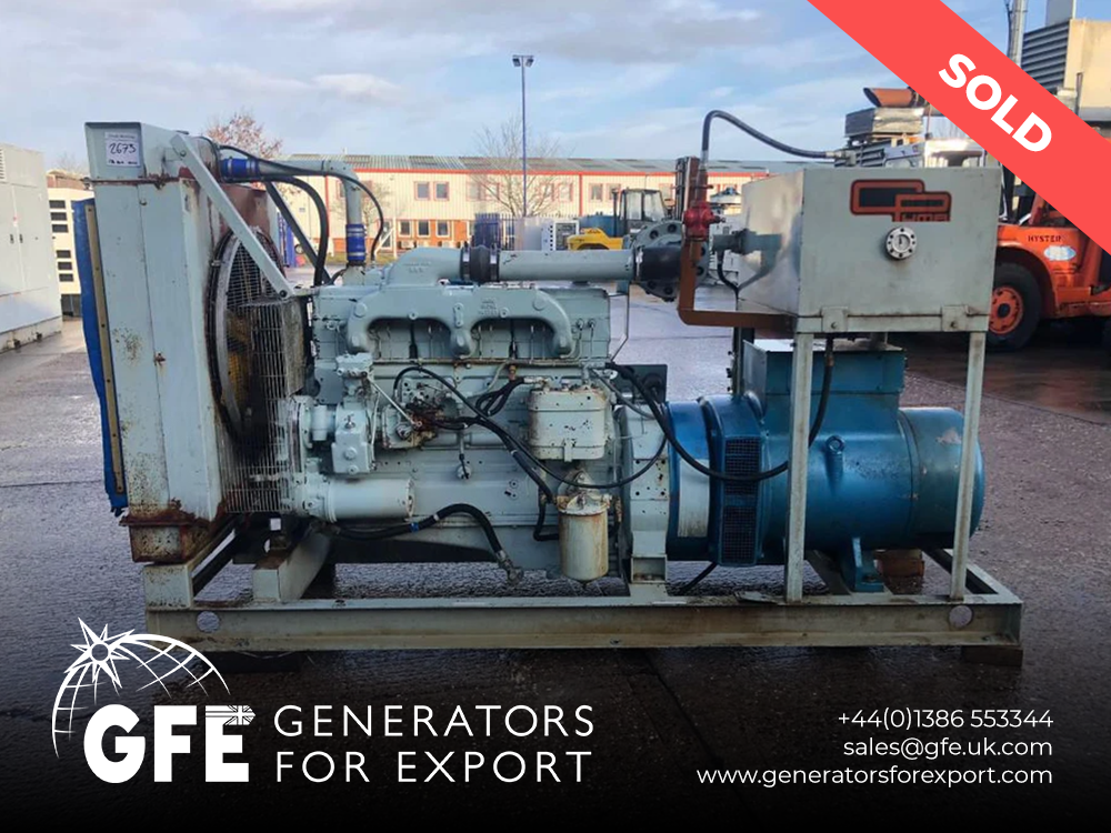 136KVA Puma Cummins used generator