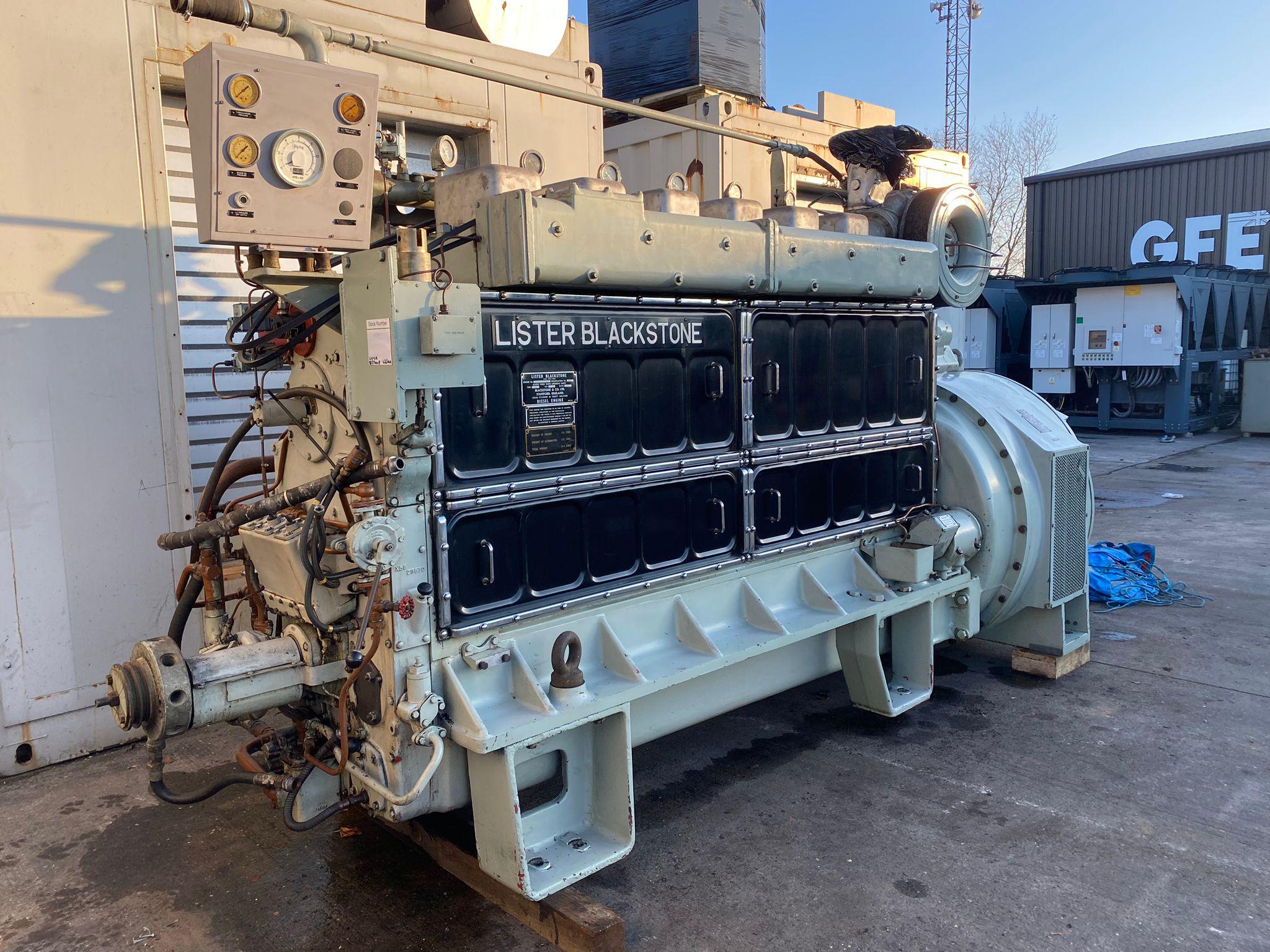 425KVA ECC Lister Blackstone used generator