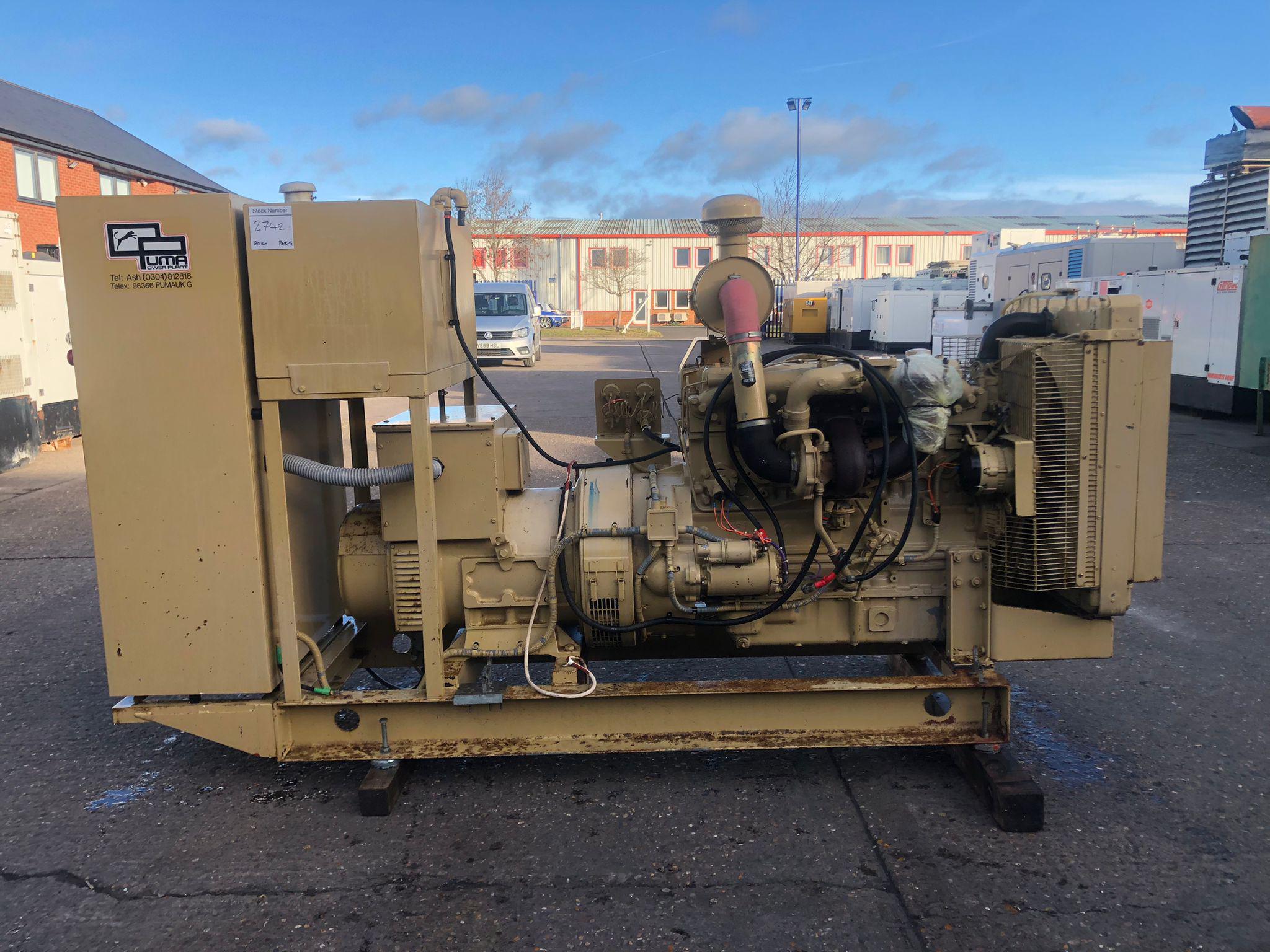 80KVA Puma Powerplant Perkins used generator