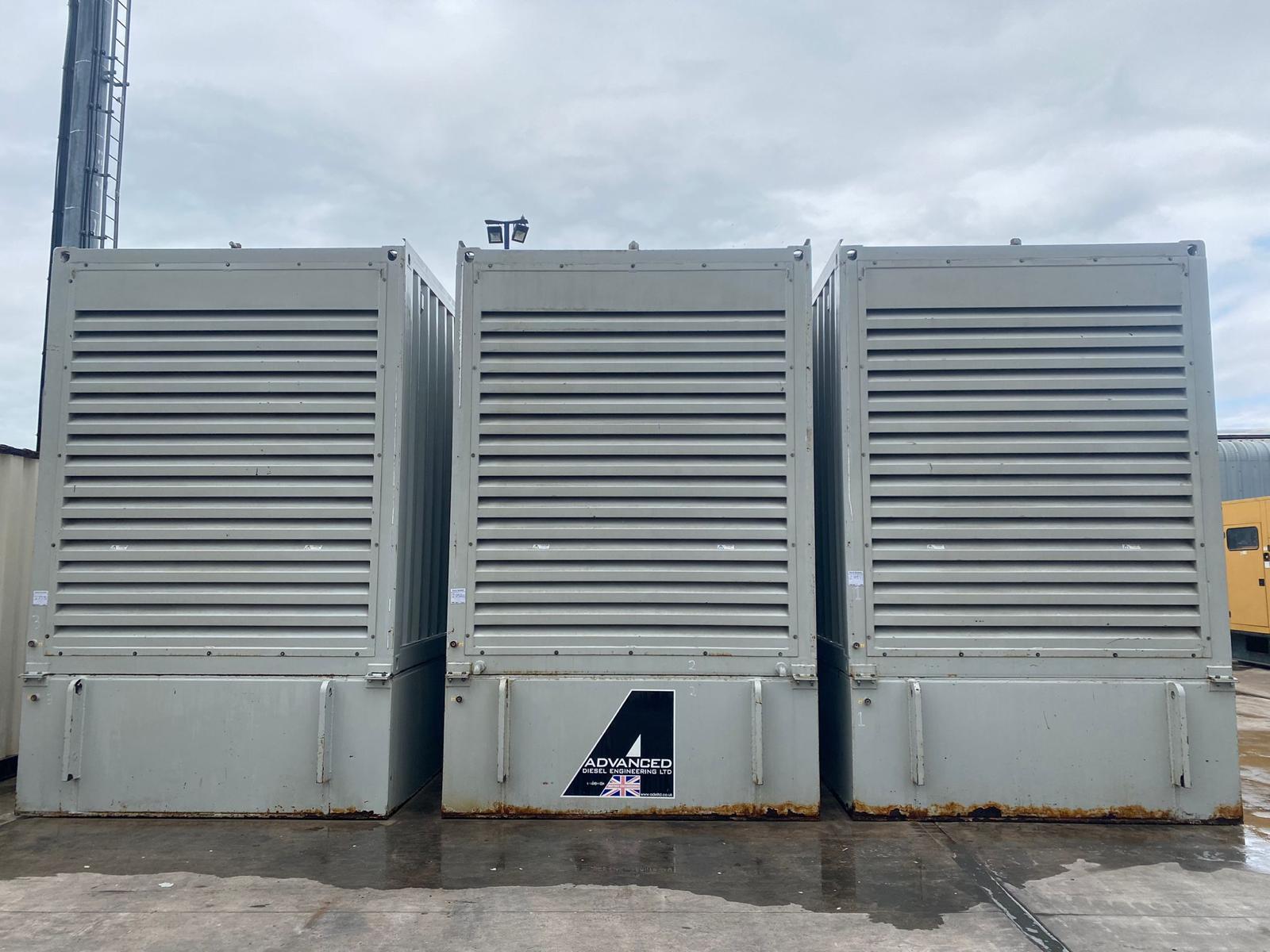 1100kVA ADE Cummins used generator (2/3)