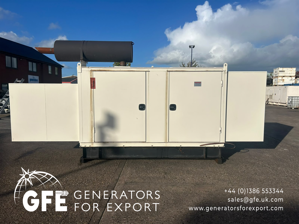 250kVA Scorpion DV275 Volvo Penta TAD734GE Canopied Used Generator