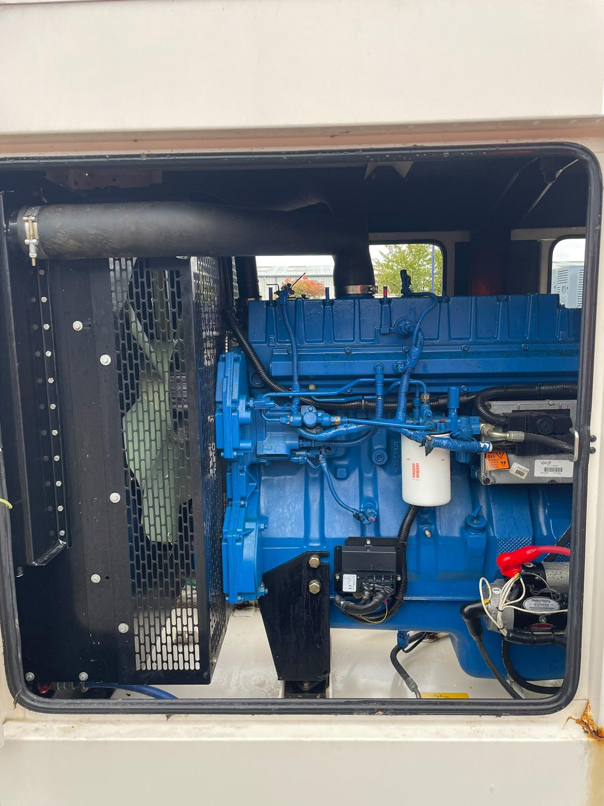 250kVA FG Wilson P250H Perkins 1300 SERIES GEB330 Canopied Used Generator