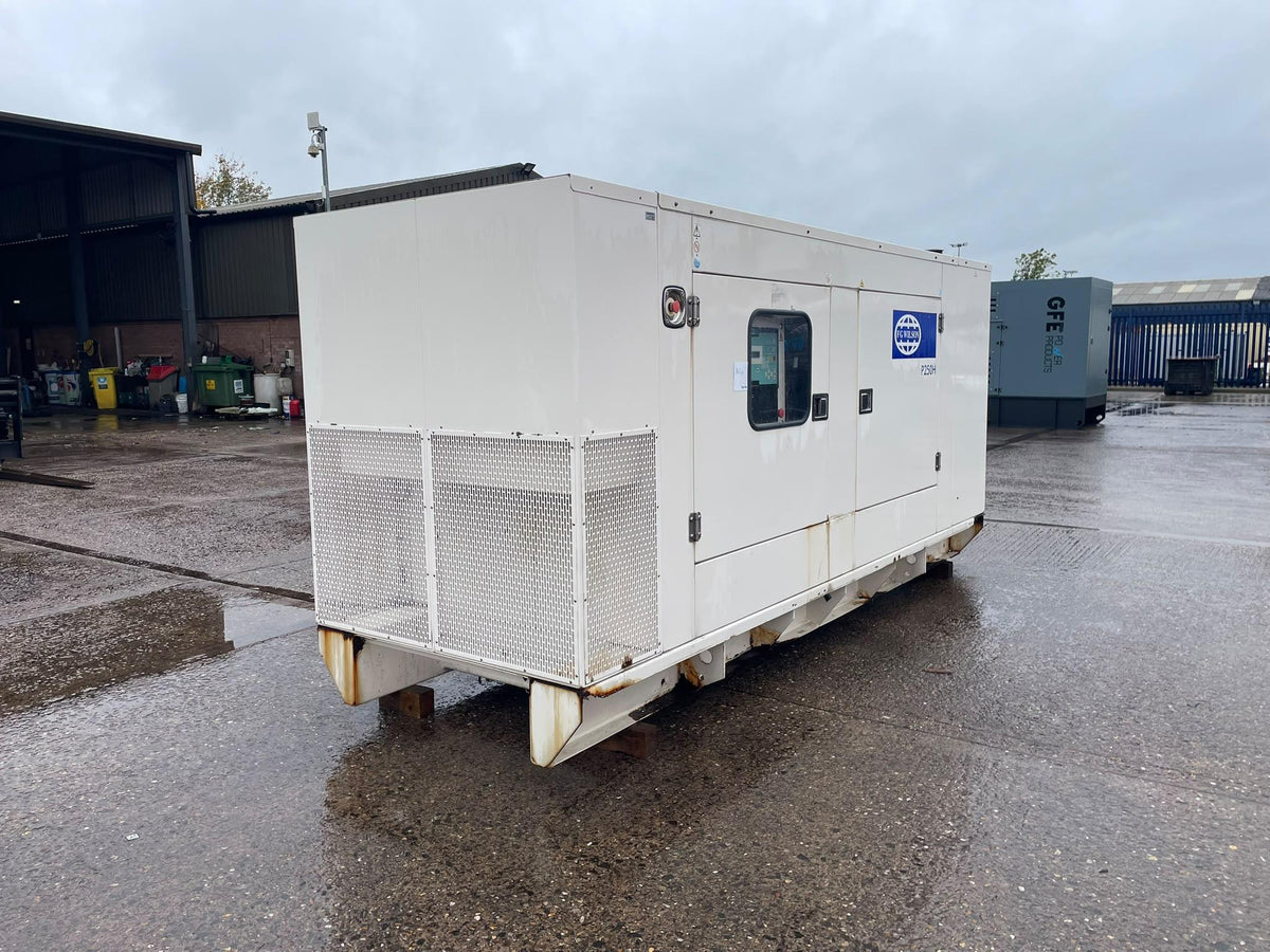 250kVA FG Wilson P250H Perkins 1300 SERIES GEB330 Canopied Used Generator
