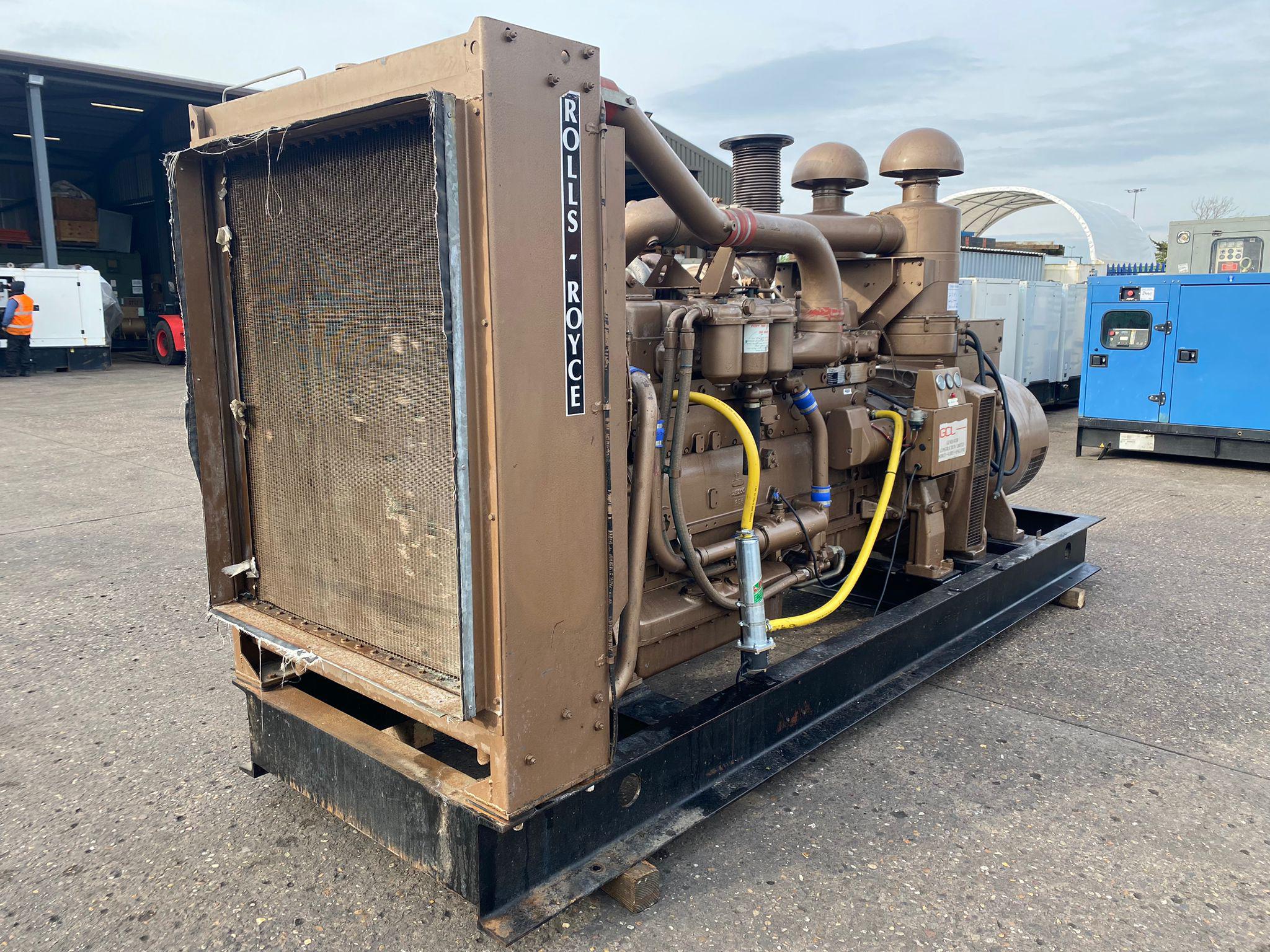 312KVA GCL Rolls Royce used generator