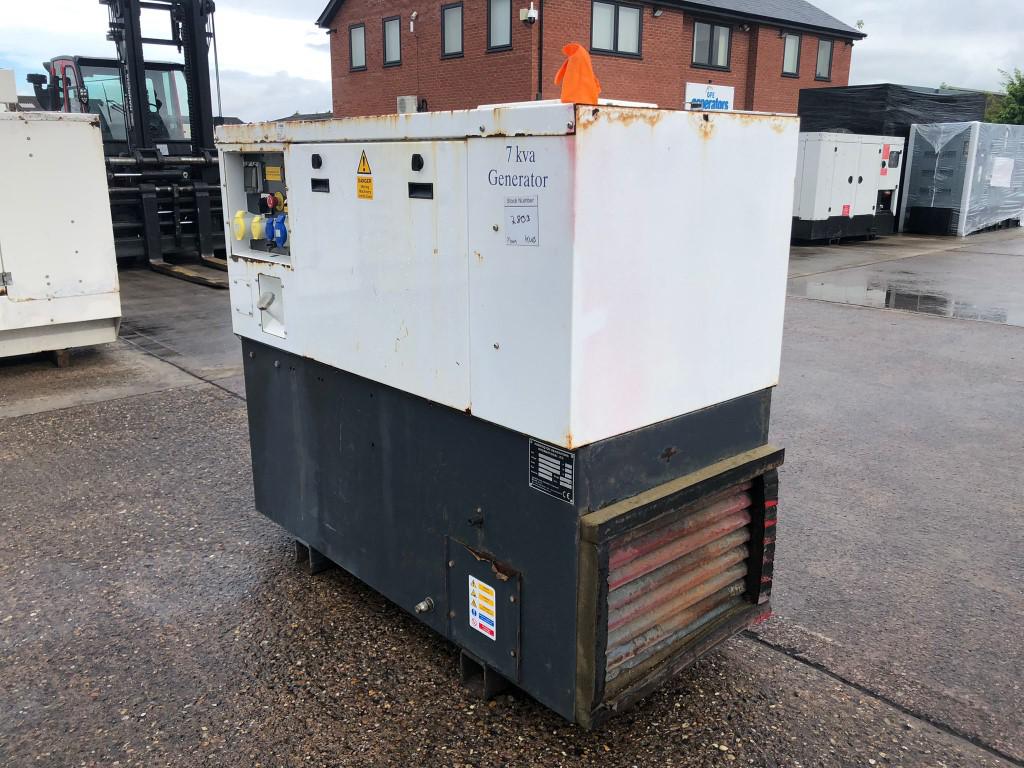 7KVA Harrington Generators Kubota used generator