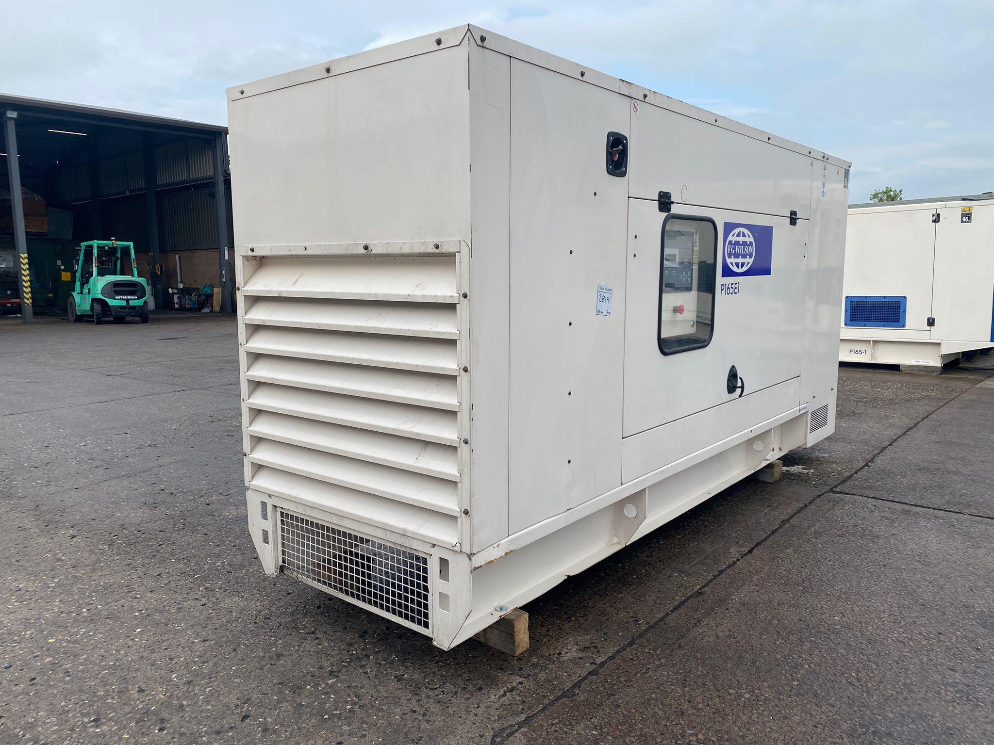 150KVA FG Wilson Perkins used generator