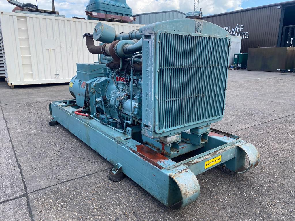 187KVA Dawson Keith Rolls Royce used generator