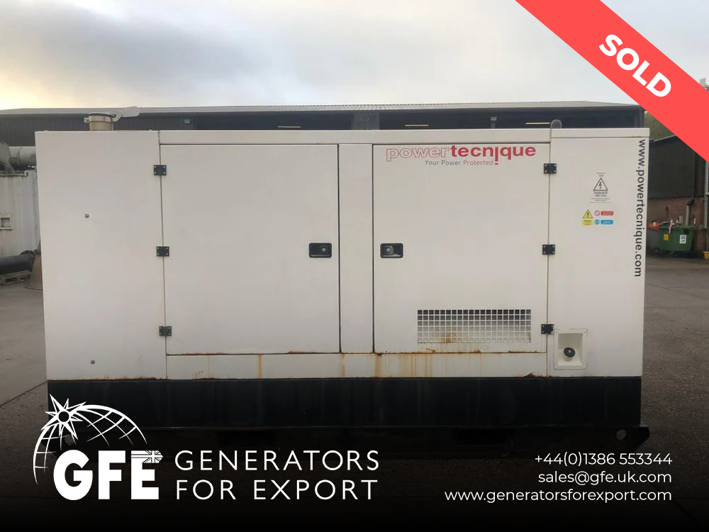 240kVA Power Tecnique Volvo used generator