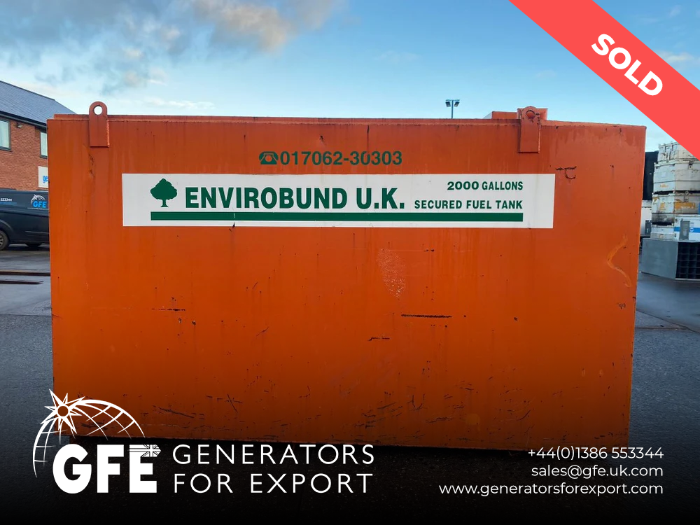 9000 Litre Bunded Fuel Tank