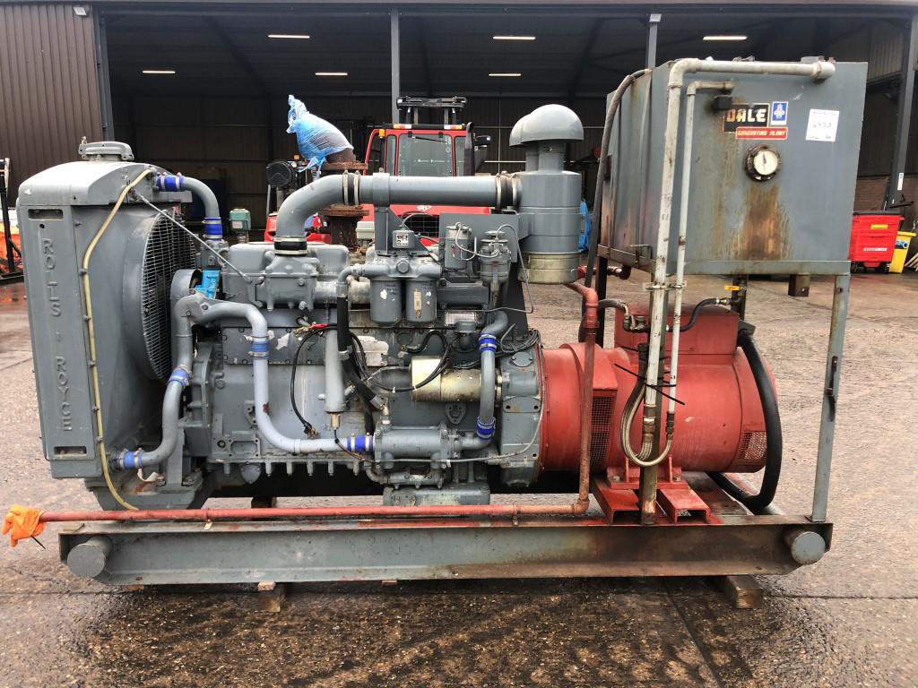140kVA Dale Rolls Royce used generator