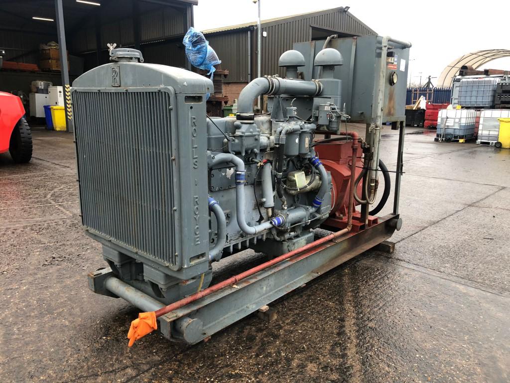 140kVA Dale Rolls Royce used generator
