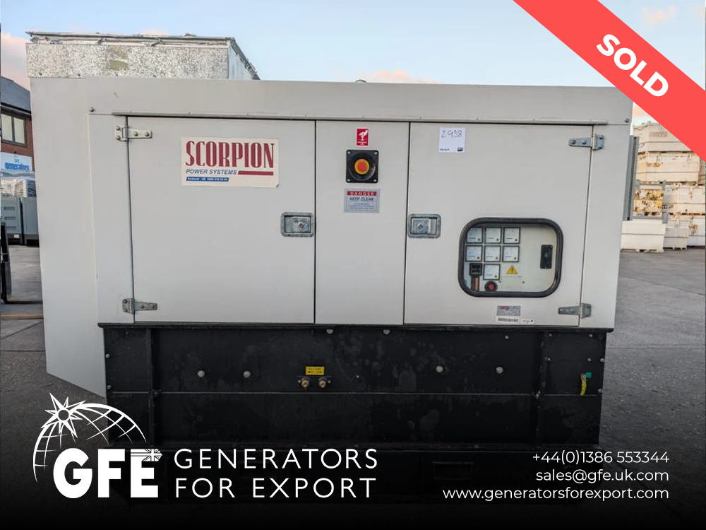 115kVA Scorpion Iveco used generator