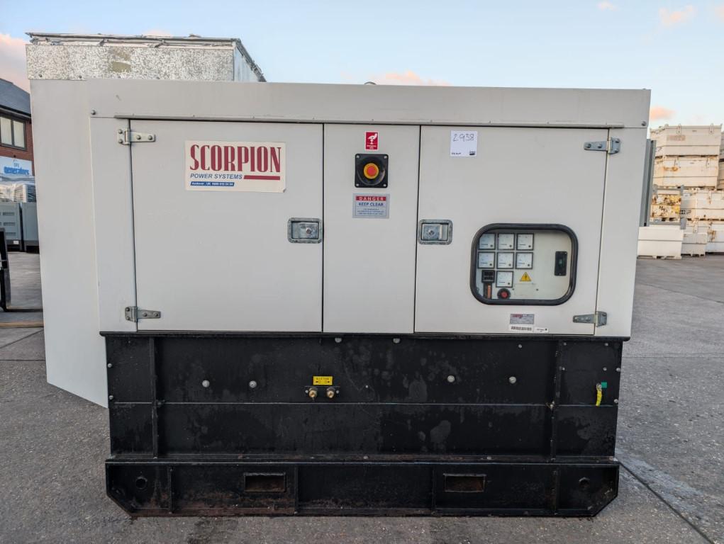 115kVA Scorpion Iveco used generator