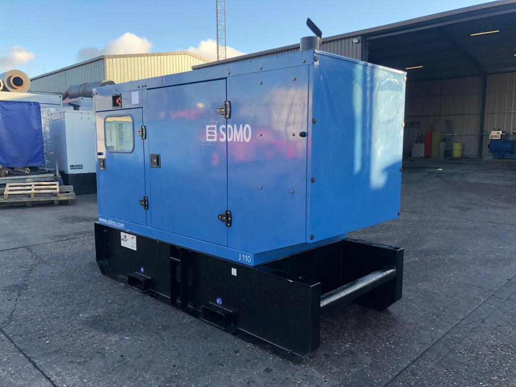 110kVA SDMO John Deere used generator
