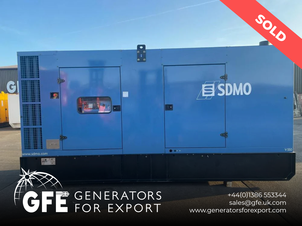 550kVA SDMO Volvo used generator