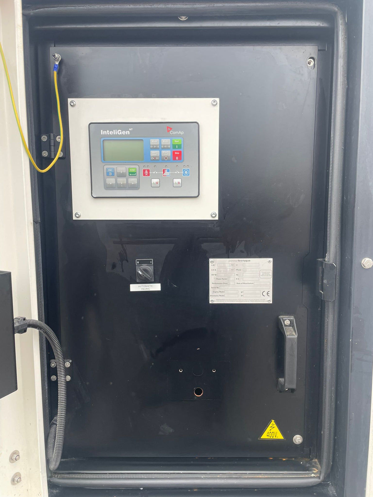 300kVA PowerTecnique Volvo TAD 941 GE Canopied Used Generator
