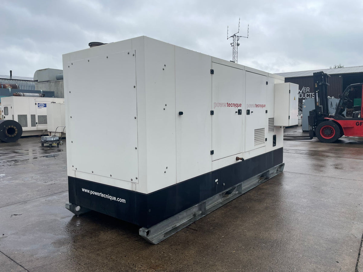 300kVA PowerTecnique Volvo TAD 941 GE Canopied Used Generator