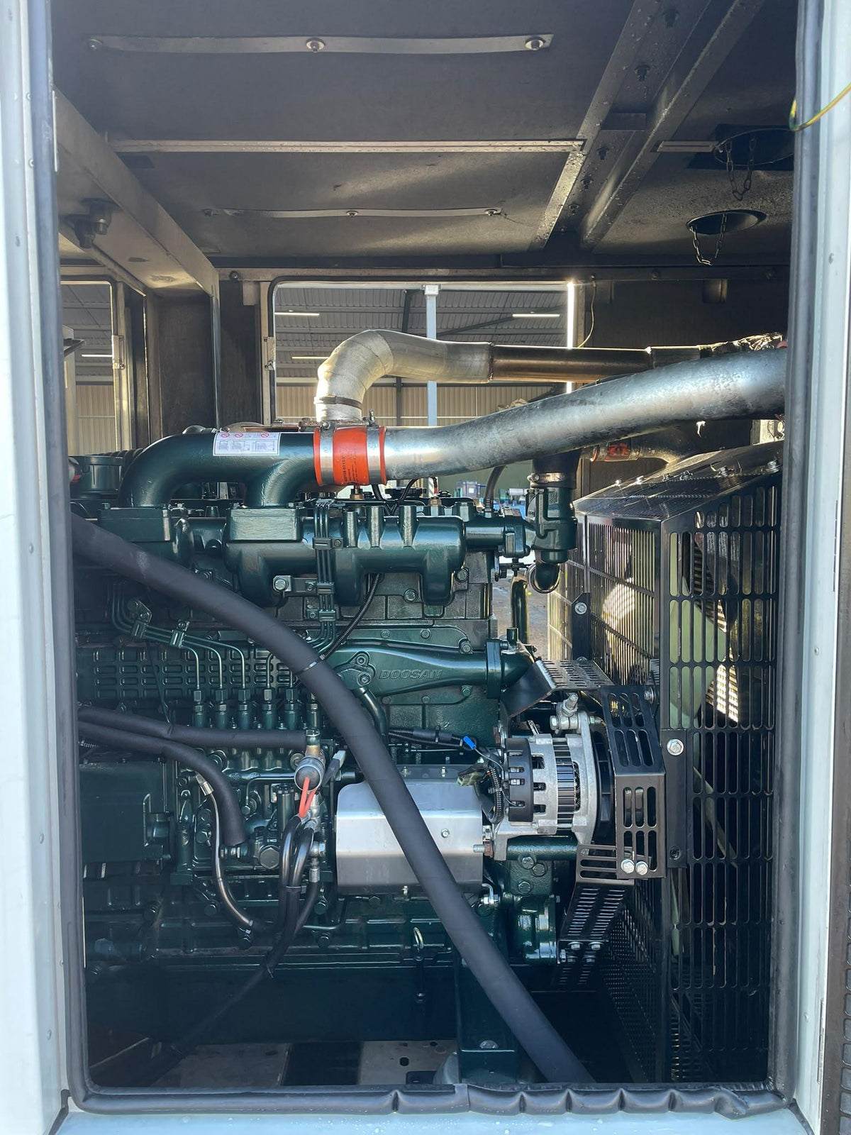 300kVA Himoinsa HDW-300 T5 Doosan P126TI-II Canopied Used Generator