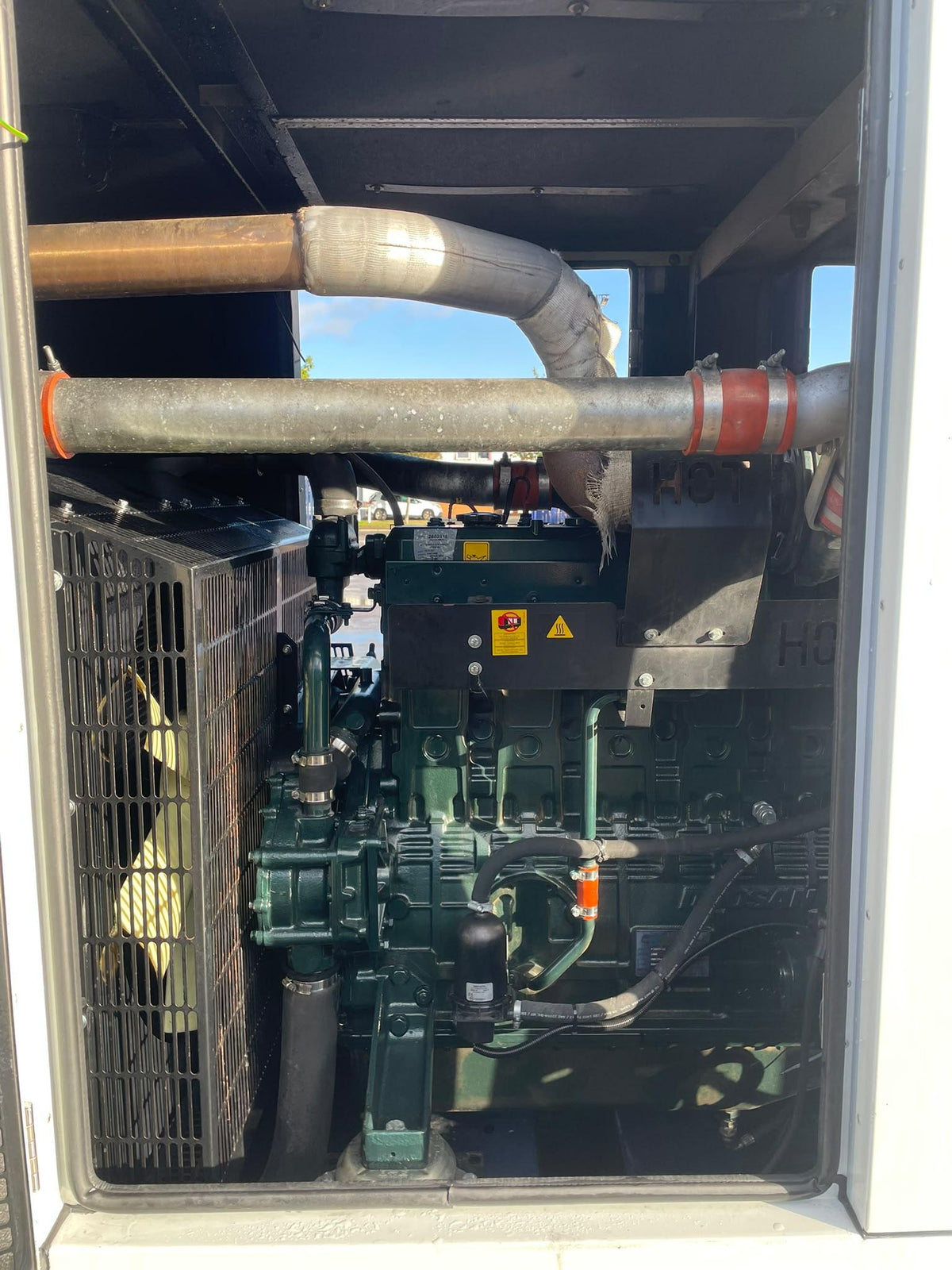 300kVA Himoinsa HDW-300 T5 Doosan P126TI-II Canopied Used Generator