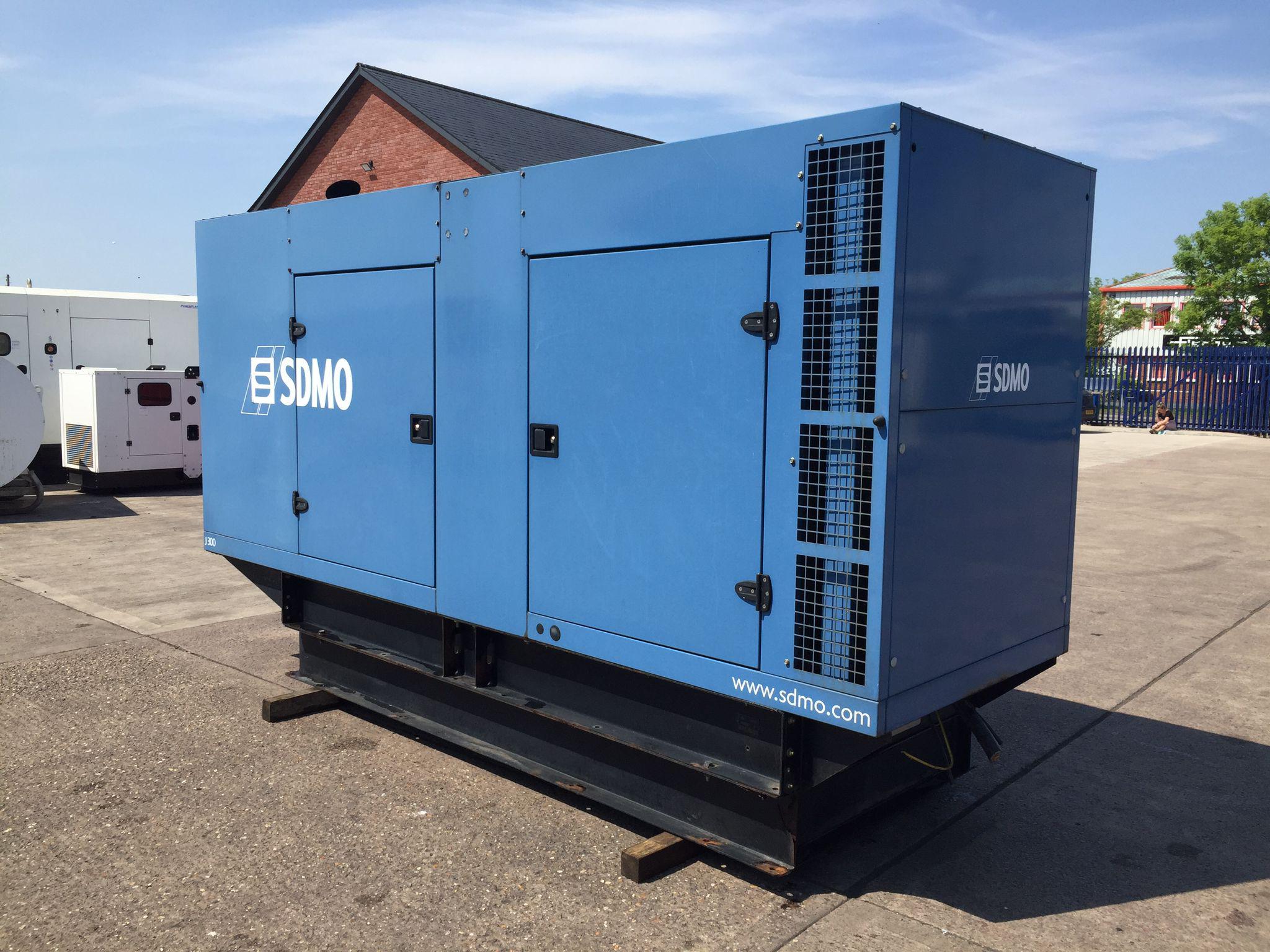 300KVA SDMO John Deere used generator