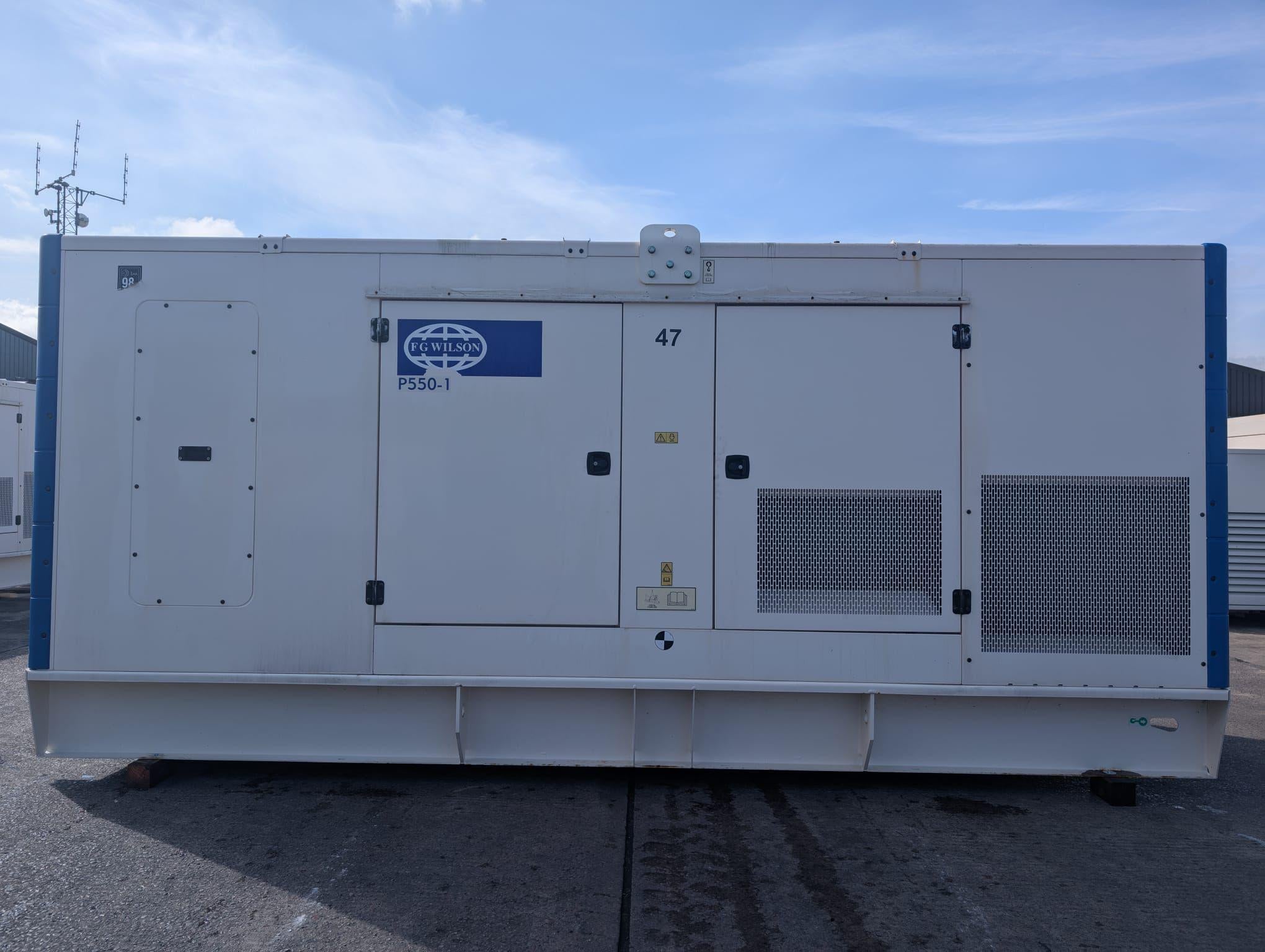 550kVA FG Wilson Perkins used generator