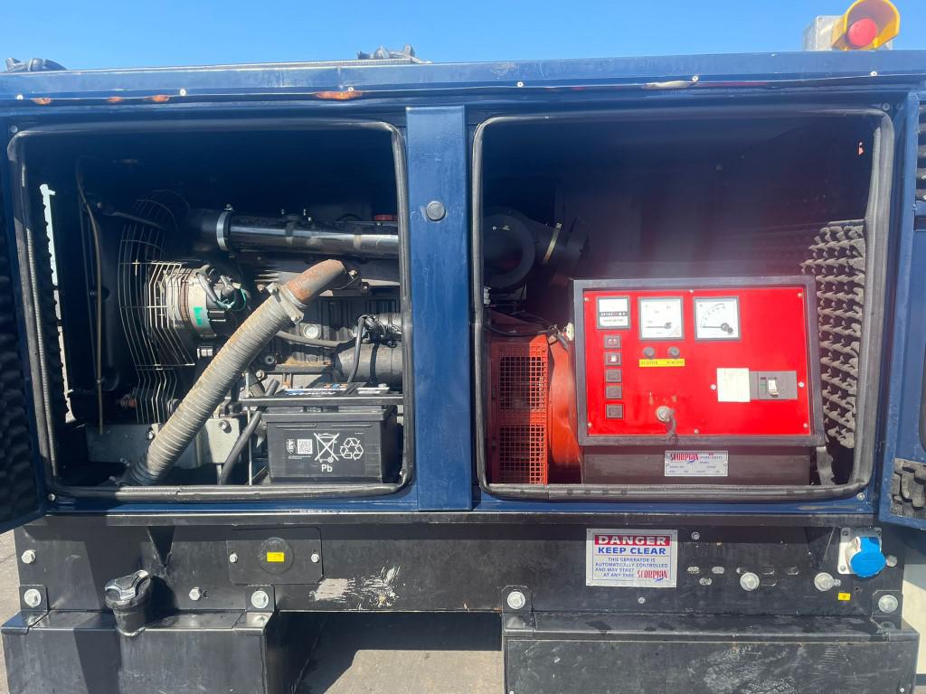 38kVA Scorpion Lomabardini used generator