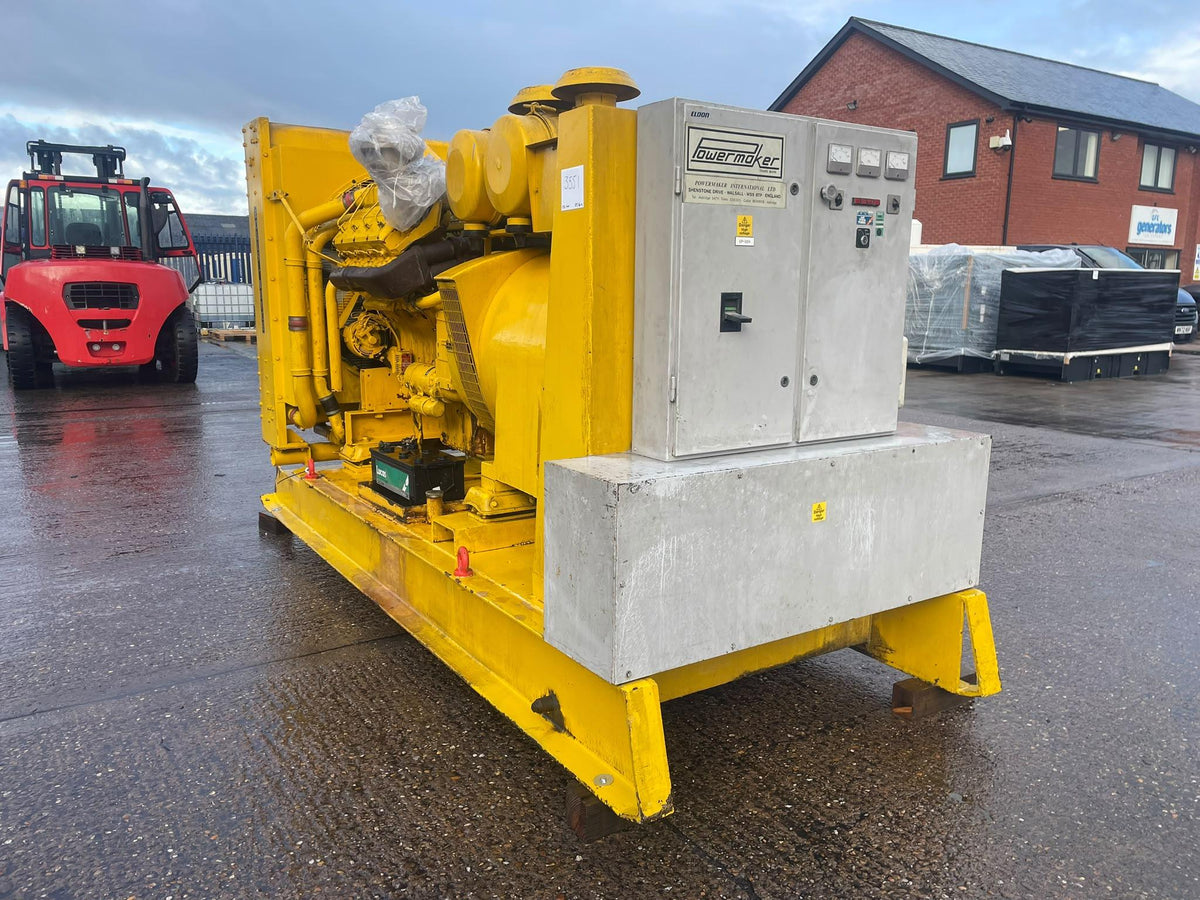 312kVA Powermaker RV312 Rolls Royce/Perkins C8TCA Open Used Generator
